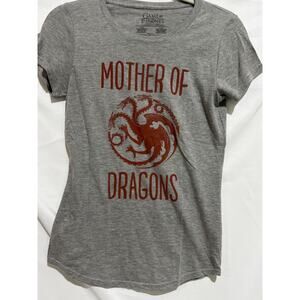 Mother of Dragons shirt Women's Large Game of Thrones Targaryan Size S Collector